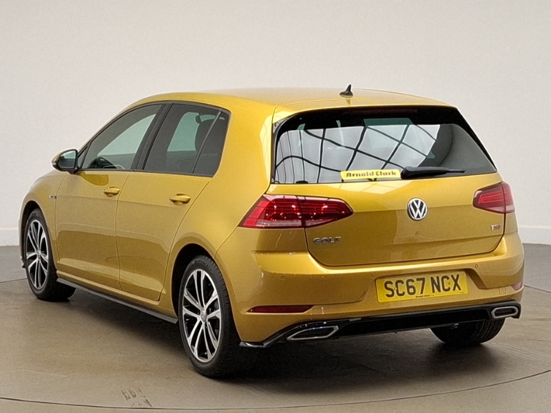 Volkswagen Golf 1.5 Tsi Evo 150 R-line SC67NCX Yellow #2