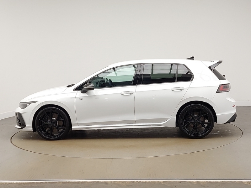 Volkswagen Golf 2.0 Tsi 333 R Black Edition 4Motion Dsg SA26RVR White #4