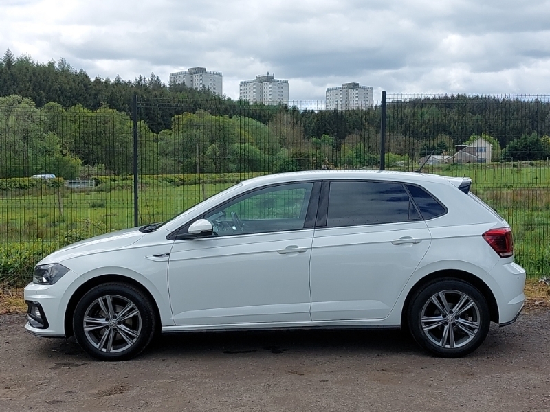 Volkswagen Polo 1.0 Tsi 115 R-line SD69KYS White #4