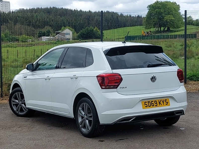Volkswagen Polo 1.0 Tsi 115 R-line SD69KYS White #2