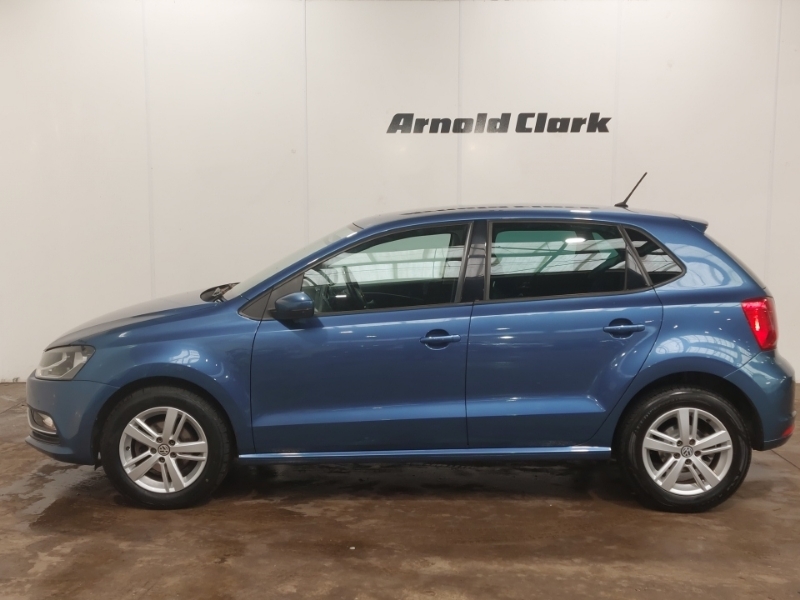 Volkswagen Polo 1.2 Tsi Match SD66KHJ Blue #4