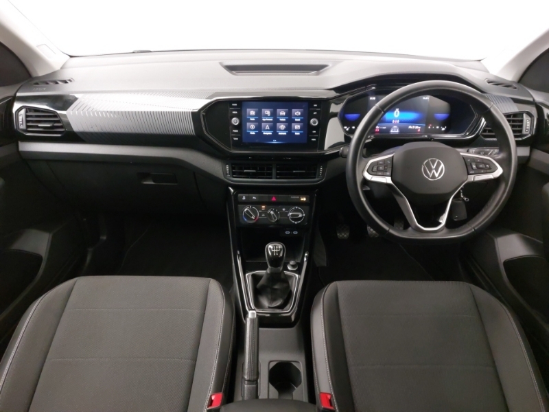 Volkswagen T-Cross 1.0 Tsi Black Edition RF73KUG Silver #3