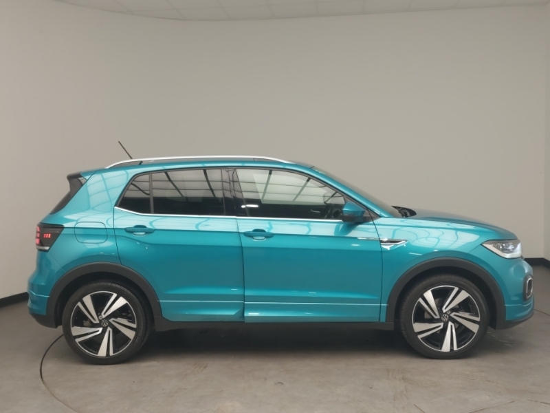 Volkswagen T-Cross 1.0 Tsi 110 R-line Dsg OY71ZTR Blue #4