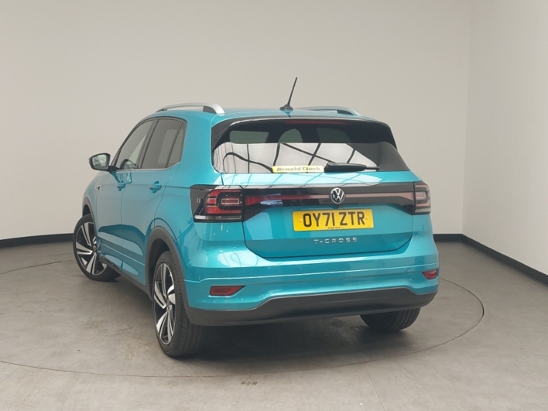 Volkswagen T-Cross 1.0 Tsi 110 R-line Dsg OY71ZTR Blue #2