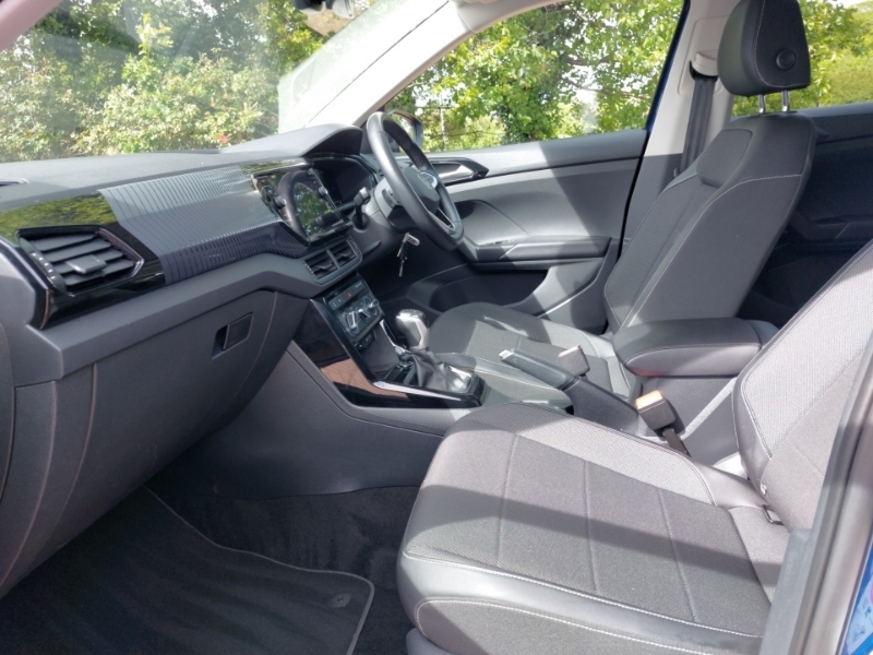 Volkswagen T-Cross 1.0 Tsi 110 Black Edition Dsg YE73VCC Blue #5