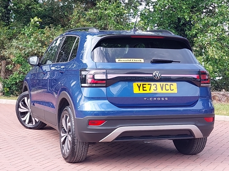 Volkswagen T-Cross 1.0 Tsi 110 Black Edition Dsg YE73VCC Blue #2