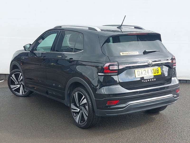 Volkswagen T-Cross 1.0 Tsi 110 R-line Dsg DA24KUB Black #2