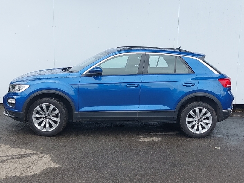 Volkswagen T-Roc 1.5 Tsi Evo Se Dsg GL21BZE Blue #4