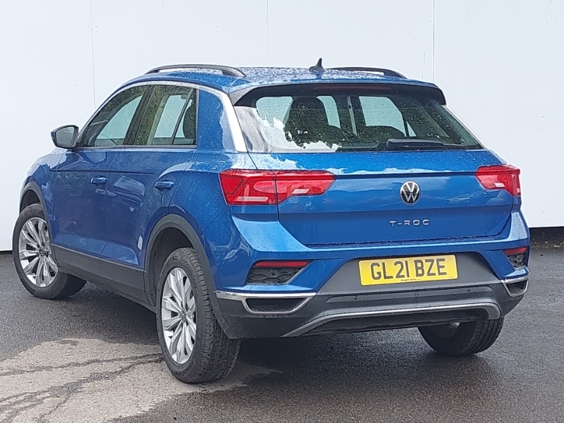Volkswagen T-Roc 1.5 Tsi Evo Se Dsg GL21BZE Blue #2