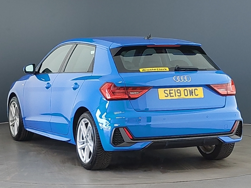 Audi A1 30 Tfsi S Line SE19OWC Blue #2