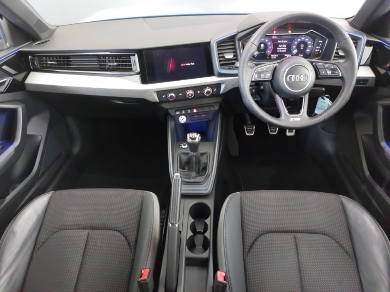 Audi A1 30 Tfsi S Line SE19OWC Blue #3