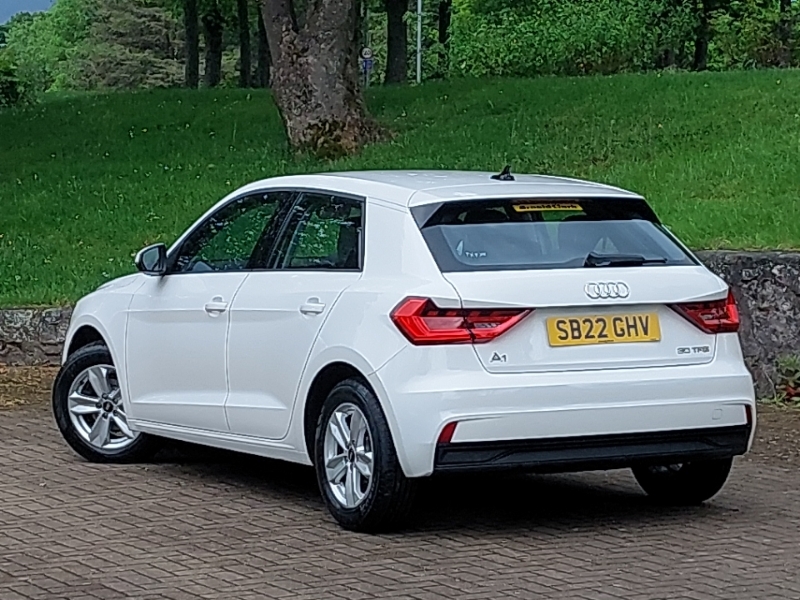 Audi A1 30 Tfsi 110 Technik SB22GHV White #2