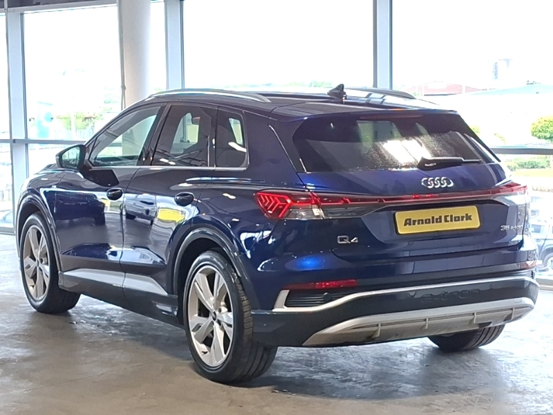 Audi Q4 E Tron 125Kw 35 55Kwh S Line YO72BZX Blue #2