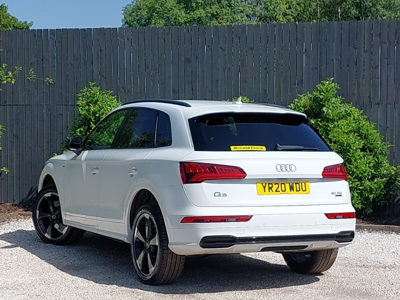 Audi Q5 40 Tdi Quattro Black Edition S Tronic YR20WDU White #2