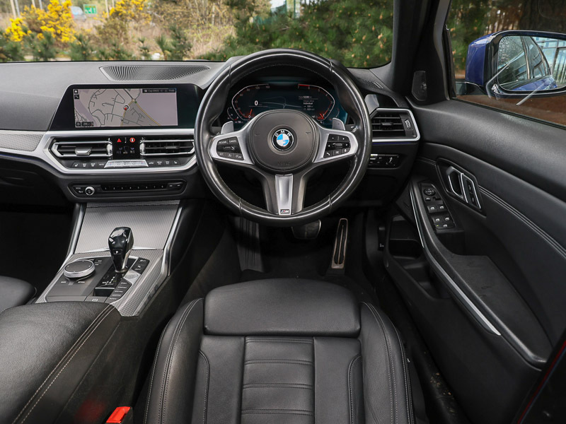 BMW 3 Series 320I M Sport Step YG70VXA Blue #5