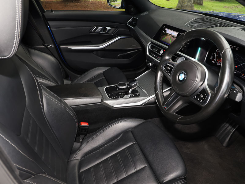 BMW 3 Series 320I M Sport Step YG70VXA Blue #6