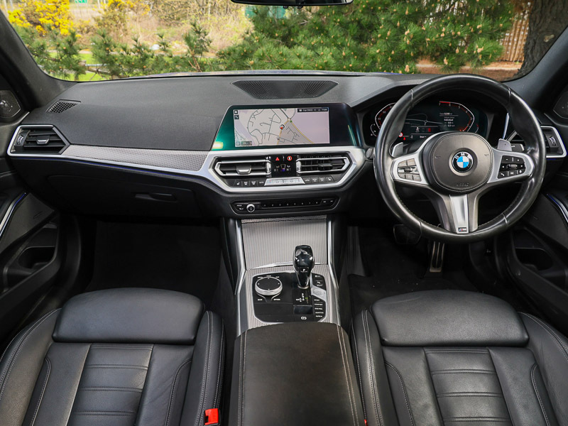 BMW 3 Series 320I M Sport Step YG70VXA Blue #4