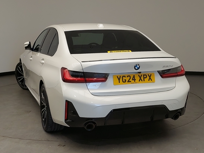 BMW 3 Series 320D Mht M Sport Step YG24XPX White #2