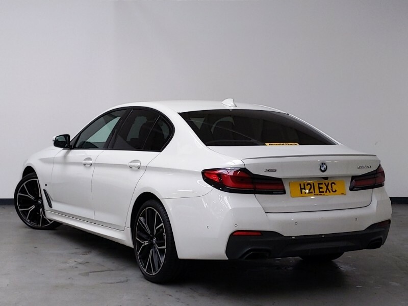 BMW 5 Series 520D Xdrive Mht M Sport Step H21EXC White #2