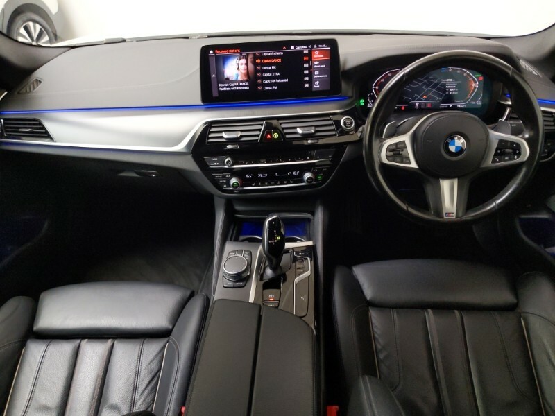 BMW 5 Series 520D Xdrive Mht M Sport Step H21EXC White #3