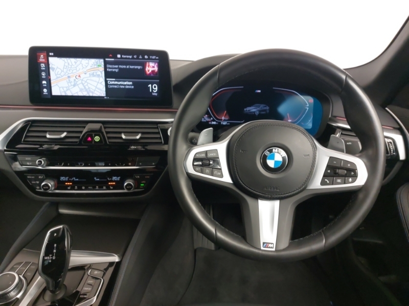BMW 5 Series 520D Xdrive Mht M Sport Step SB22AHL Grey #5