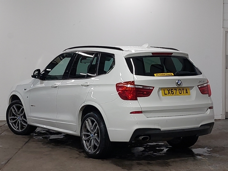 BMW X3 Xdrive20d M Sport Step LX67OTA White #2