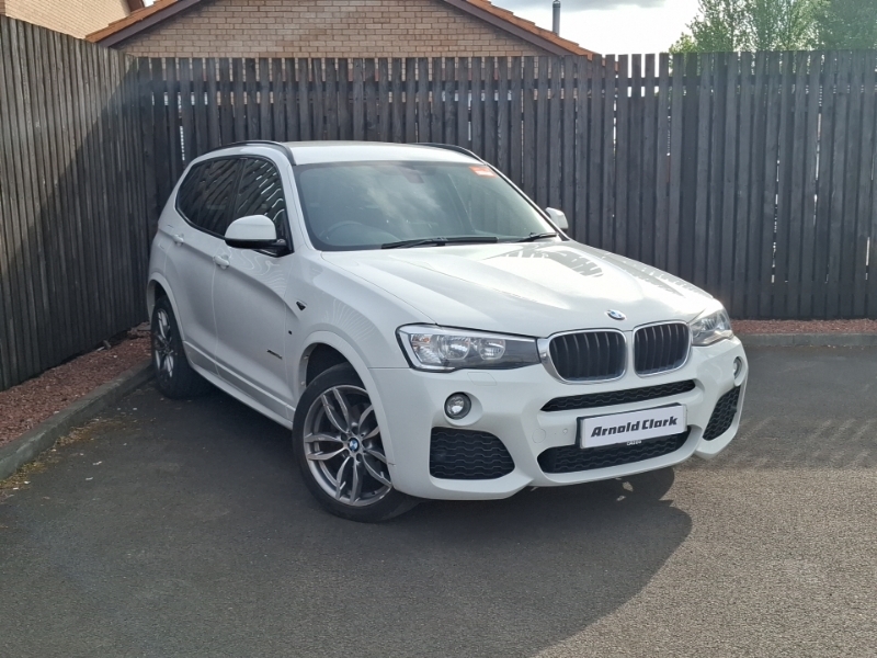 BMW X3 Xdrive20d M Sport Step White