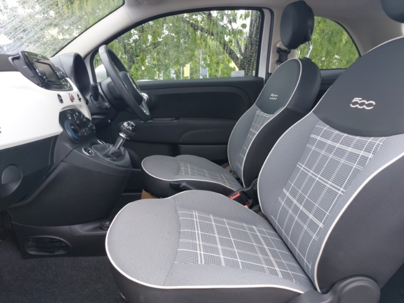 Fiat 500 1.2 Lounge PK19YBD White #5