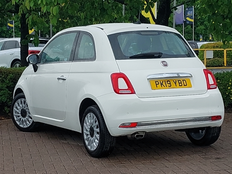 Fiat 500 1.2 Lounge PK19YBD White #2