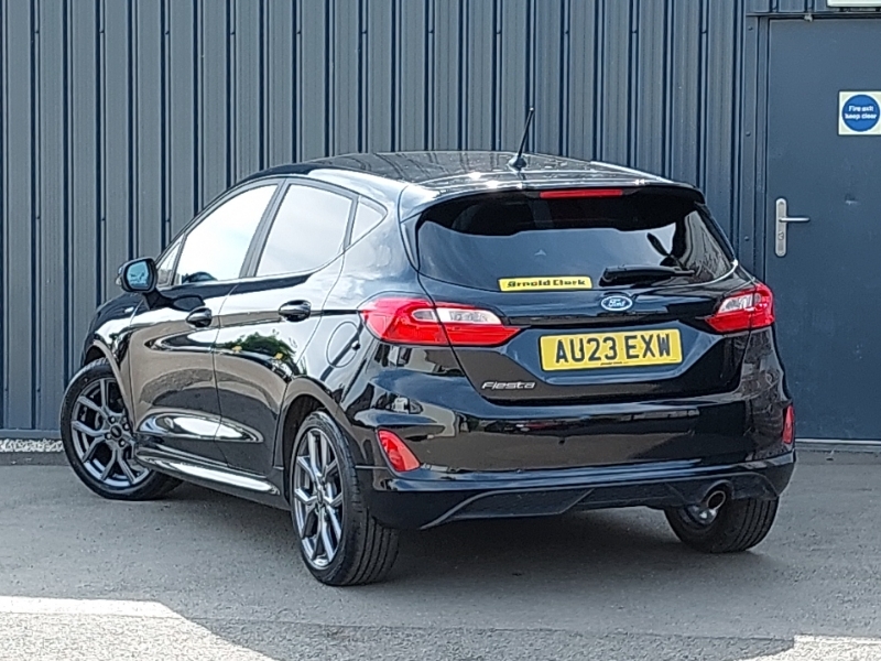 Ford Fiesta 1.0 Ecoboost St-line AU23EXW Black #2