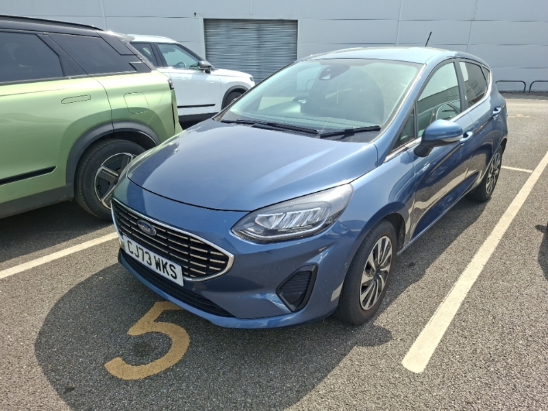 Ford Fiesta 1.0 Ecoboost Hybrid Mhev 125 Titanium Blue