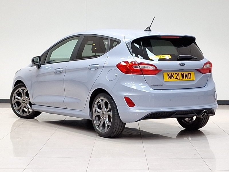 Ford Fiesta 1.0 Ecoboost 100 St-line Edition NK21WWD Blue #2