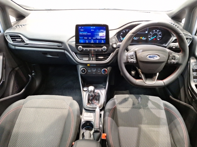 Ford Fiesta 1.0 Ecoboost 100 St-line Edition NK21WWD Blue #3