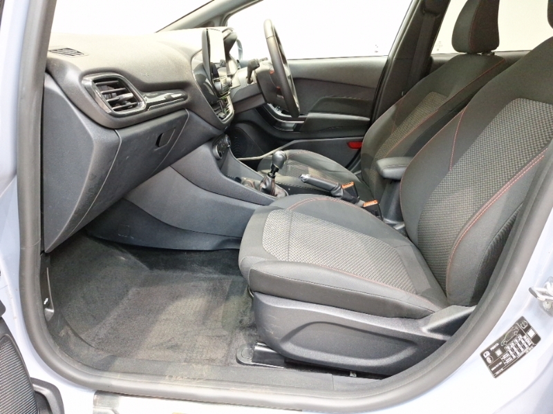Ford Fiesta 1.0 Ecoboost 100 St-line Edition NK21WWD Blue #5