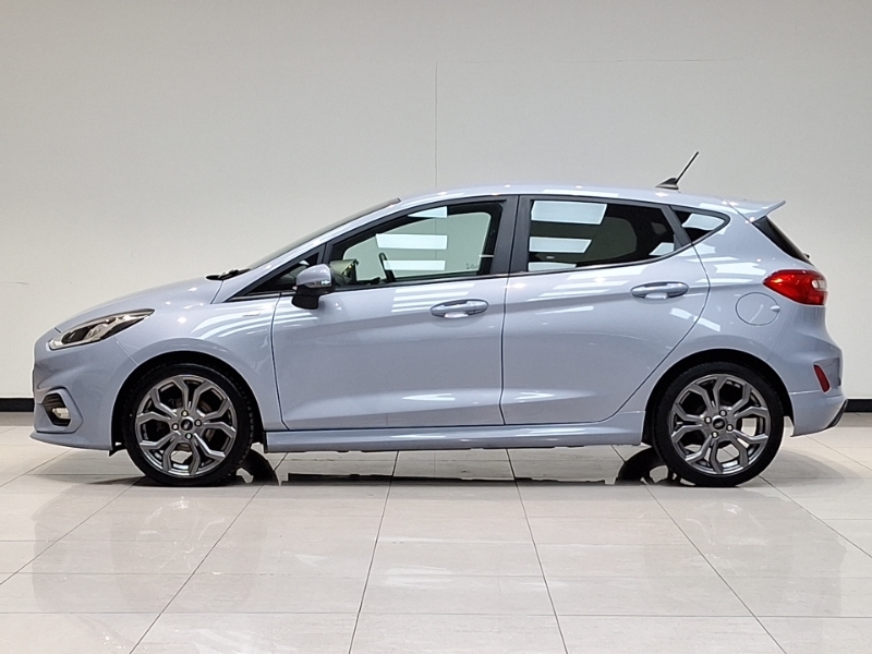 Ford Fiesta 1.0 Ecoboost 100 St-line Edition NK21WWD Blue #4