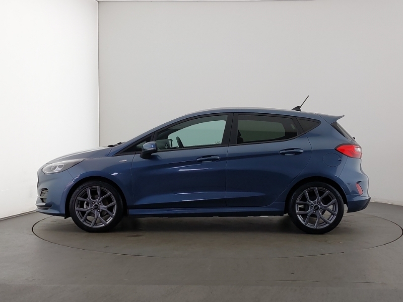 Ford Fiesta 1.0 Ecoboost St-line Blue #4