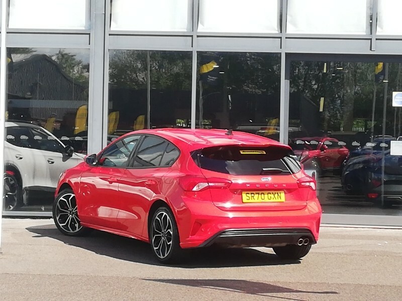 Ford Focus 1.0 Ecoboost 125 St-line X Edition SR70GXN Red #2