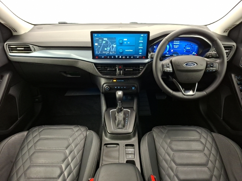 Ford Focus 1.0 Ecoboost Hybrid Mhev 155 Active X KN23MHY White #3