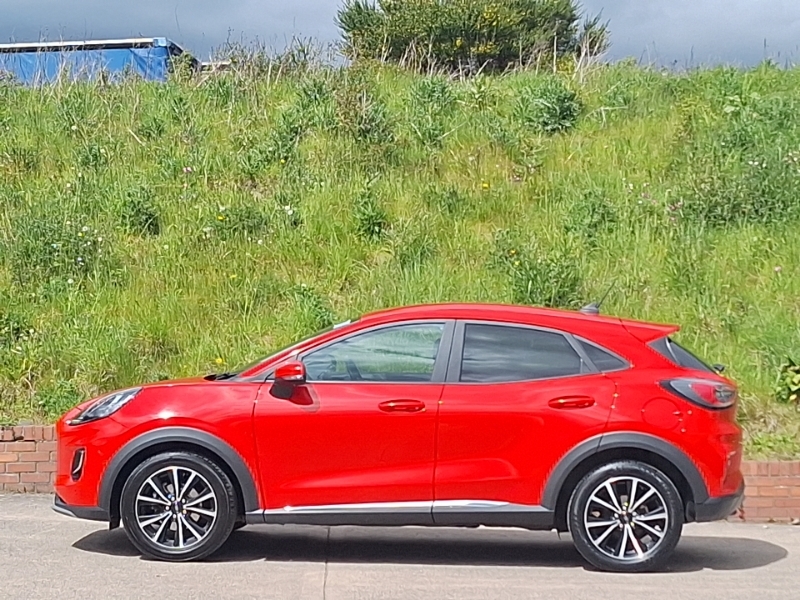Ford Puma 1.0 Ecoboost Hybrid Mhev Titanium First Ed SF69SZD Red #4