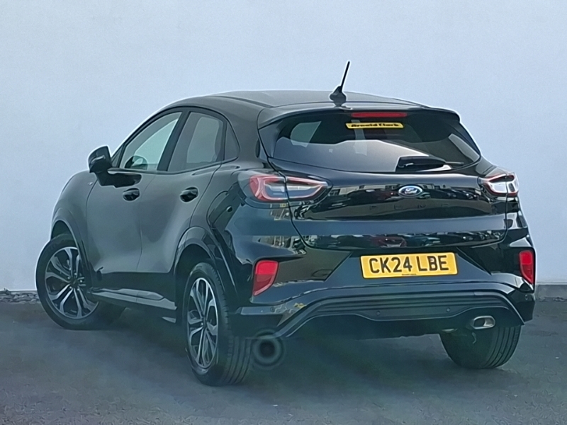 Ford Puma 1.0 Ecoboost Hybrid Mhev St-line CK24LBE Black #2