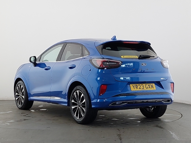 Ford Puma 1.0 Ecoboost Hybrid Mhev St-line Vignale YR23GXN Blue #2