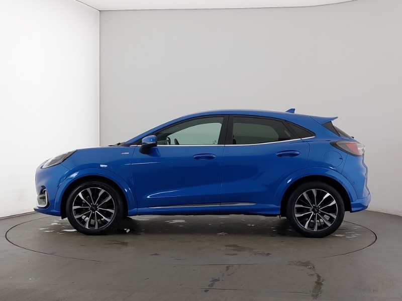 Ford Puma 1.0 Ecoboost Hybrid Mhev St-line Vignale YR23GXN Blue #4