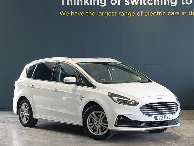 Ford S-Max 2.5 Fhev 190 Titanium Cvt White