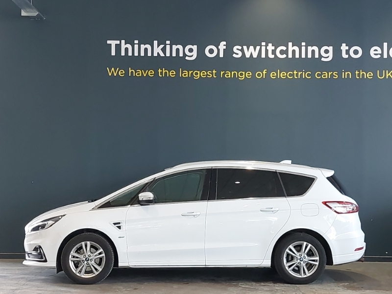 Ford S-Max 2.5 Fhev 190 Titanium Cvt ND72PVE White #4