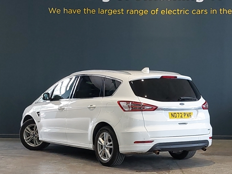 Ford S-Max 2.5 Fhev 190 Titanium Cvt ND72PVE White #2