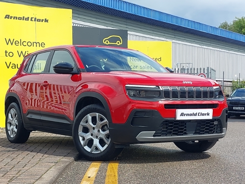 Jeep Avenger 1.2 Altitude Red