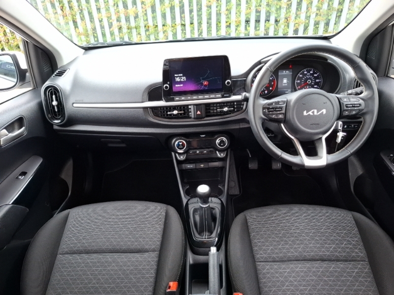 Kia Picanto 1.0 3 4 Seats ND23RFL White #3