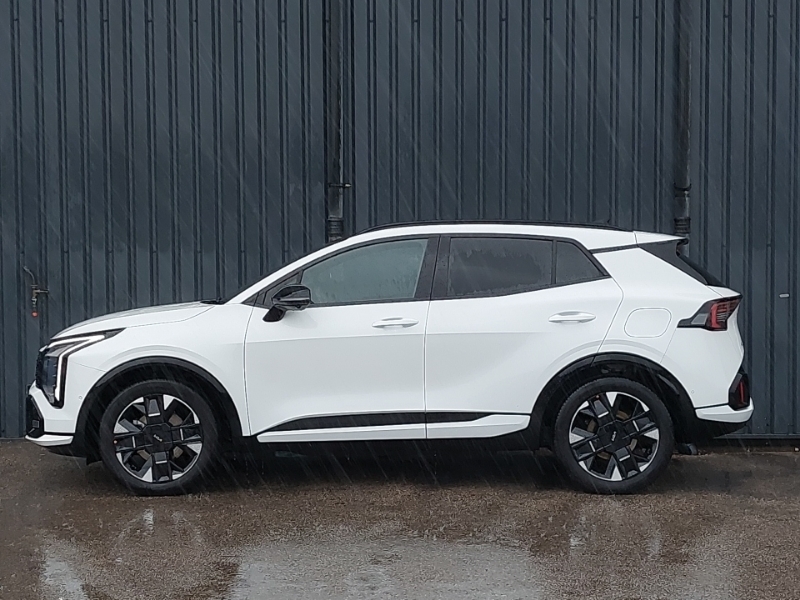 Kia Sportage 1.6T Gdi Hev Gt-line S RO75DFD White #4