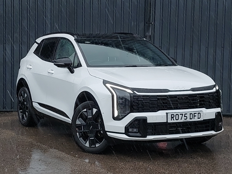Kia Sportage 1.6T Gdi Hev Gt-line S White