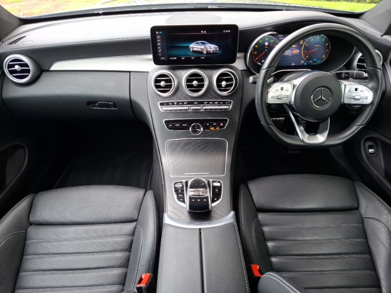 Mercedes-Benz C Class C200 Amg Line Edition Premium 9G-tronic Grey #3